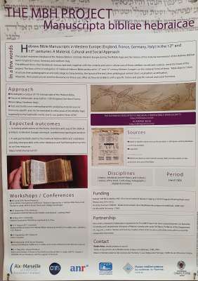 Convenio UCM-AMU para el desarrollo de la base de datos MBH (Manuscripta Bibliae Hebraicae)